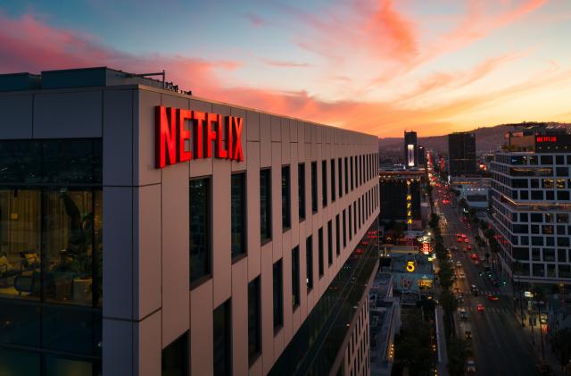 An image of a Netflix office.