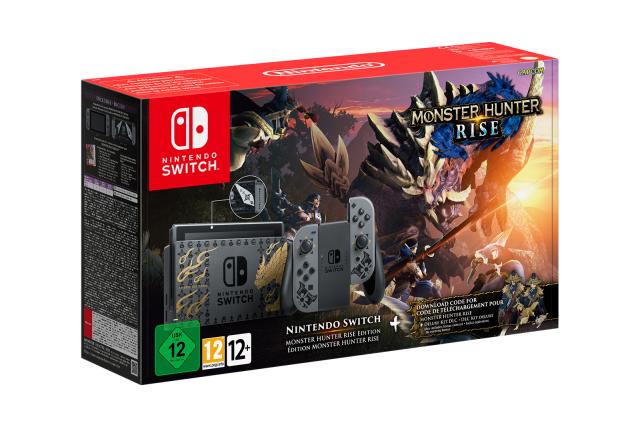 Limited edition 'Monster Hunter Rise' Nintendo Switch
