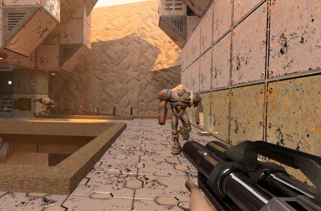 'Quake II RTX' with ray tracing