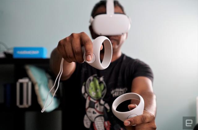 Oculus Quest 2 VR headset