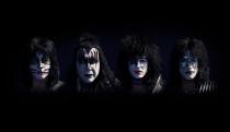 Digital avatars of Kiss current band members, Paul Stanley, Gene Simmons, Tommy Thayer and Eric Singer